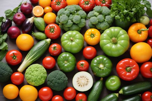 有機果蔬與花卉 自然之美的視覺盛宴